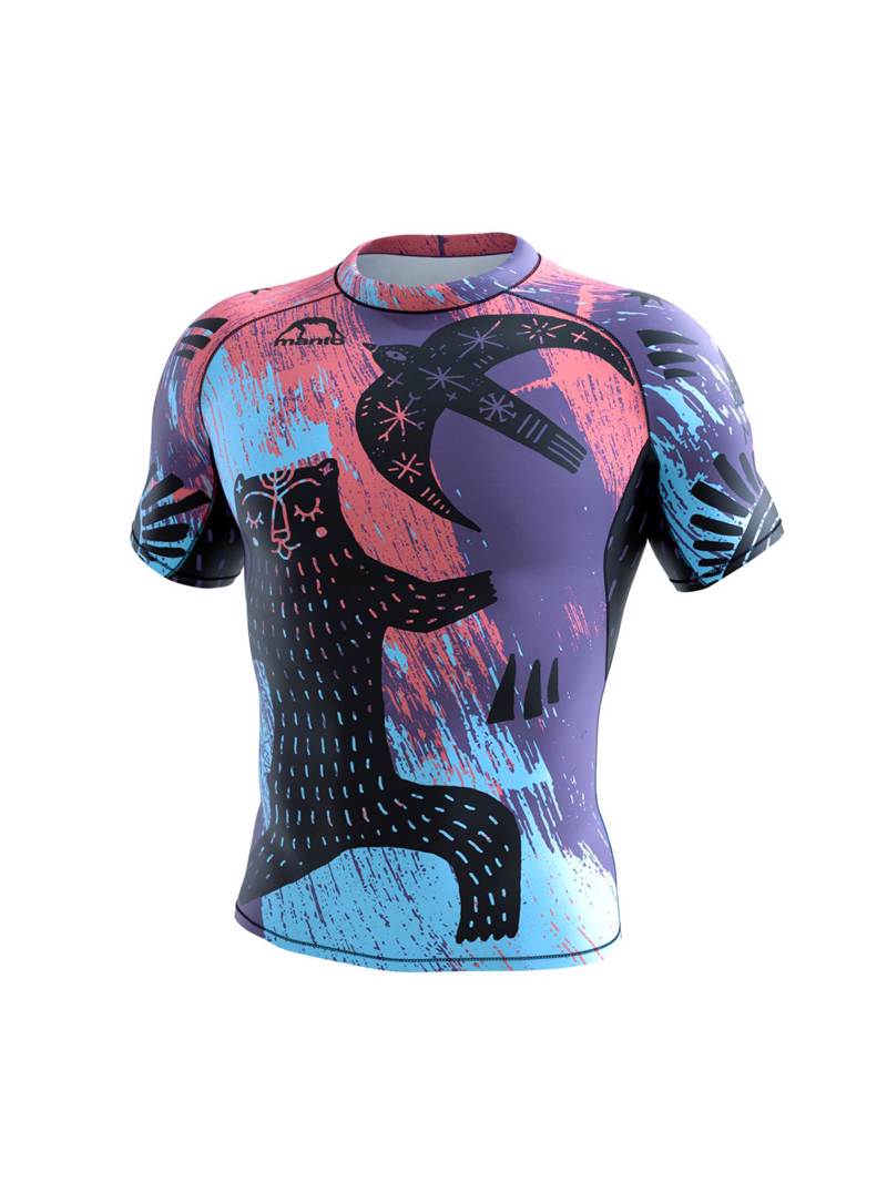 MANTO livings RASHGUARD -red